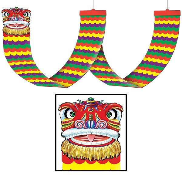 Asian Chinese Dragon Ceiling Decor Hanging Decoration