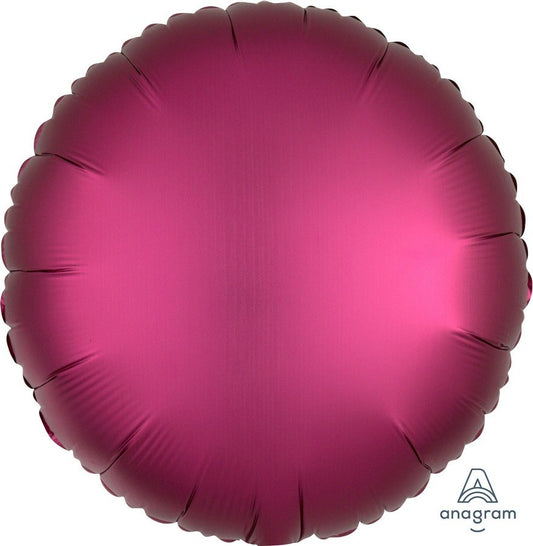 45cm Standard HX Satin Luxe Pomegranate Circle
