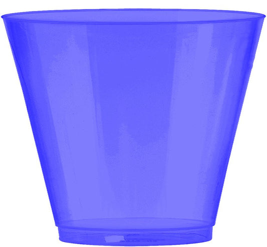 Big Party Pack 266ml Plastic Tumblers New Purple