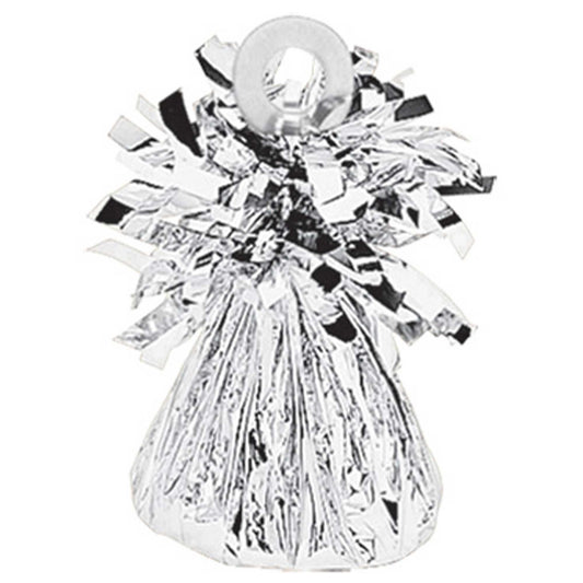 Small Foil Balloon Weight - Silver