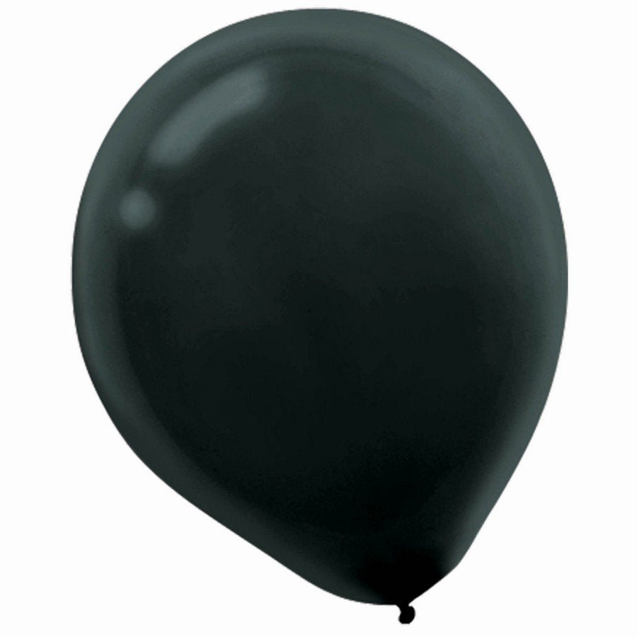 Latex Balloons 30cm 15CT Black