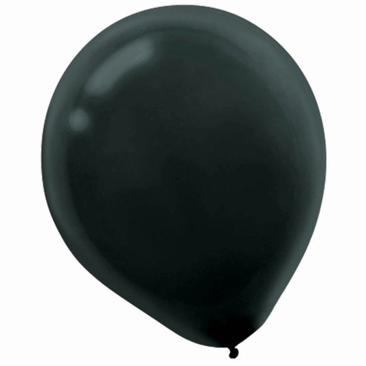 Latex Balloons 30cm 15CT Black
