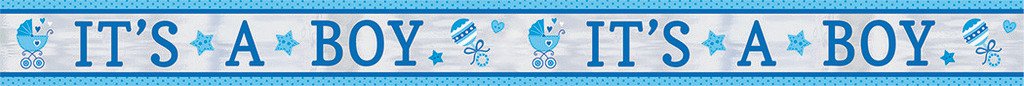 Baby Boy Banner - Foil