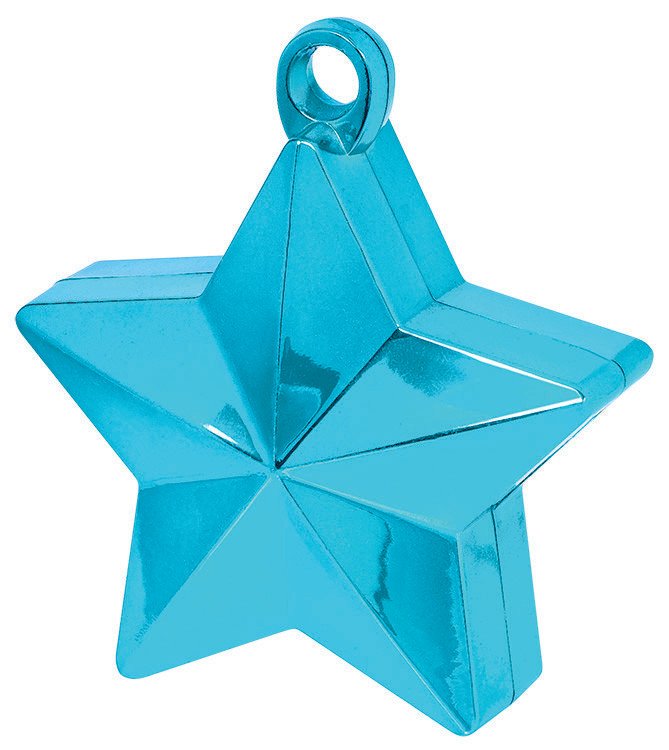 Star Balloon Weight - Caribbean Blue