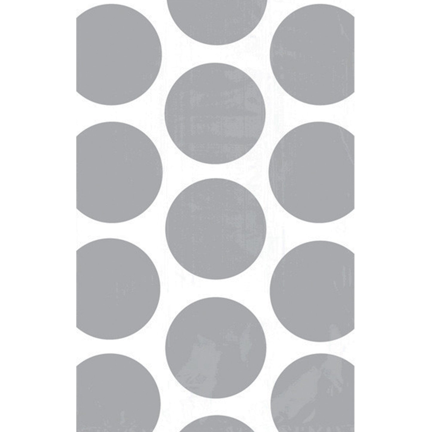 Paper Bag Polka Dot Silver