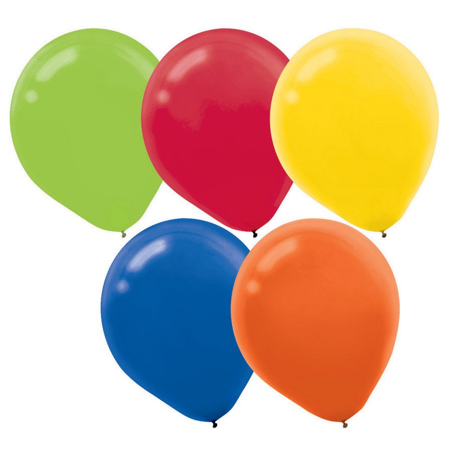 Latex Balloons 30cm 15CT Assorted