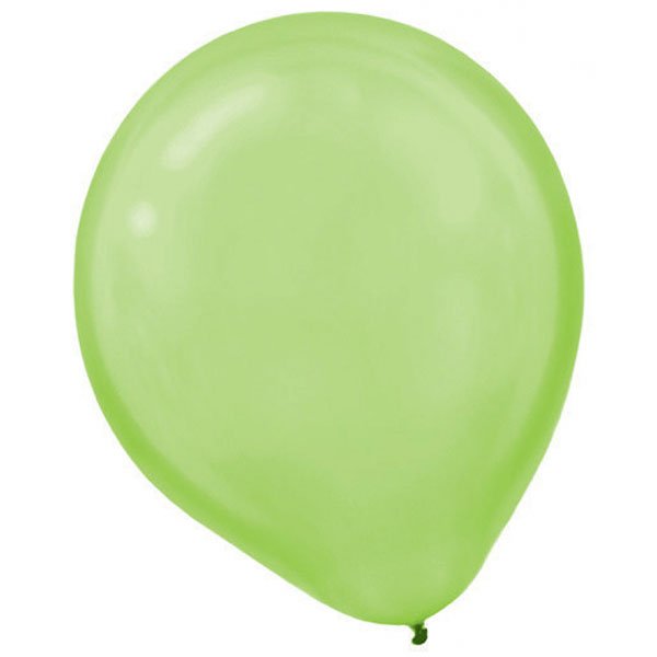 Latex Balloons Pearl 30cm 15CT Kiwi