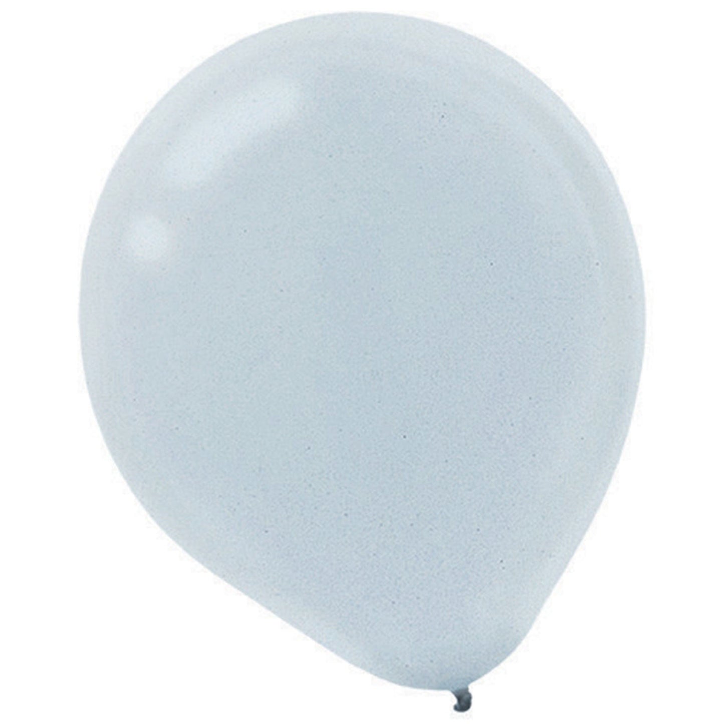 Latex Balloons Pearl 30cm 15CT Silver