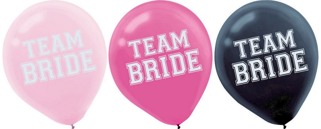 Team Bride 30cm Latex Balloons