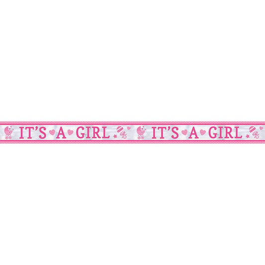 Baby Girl Banner - Foil