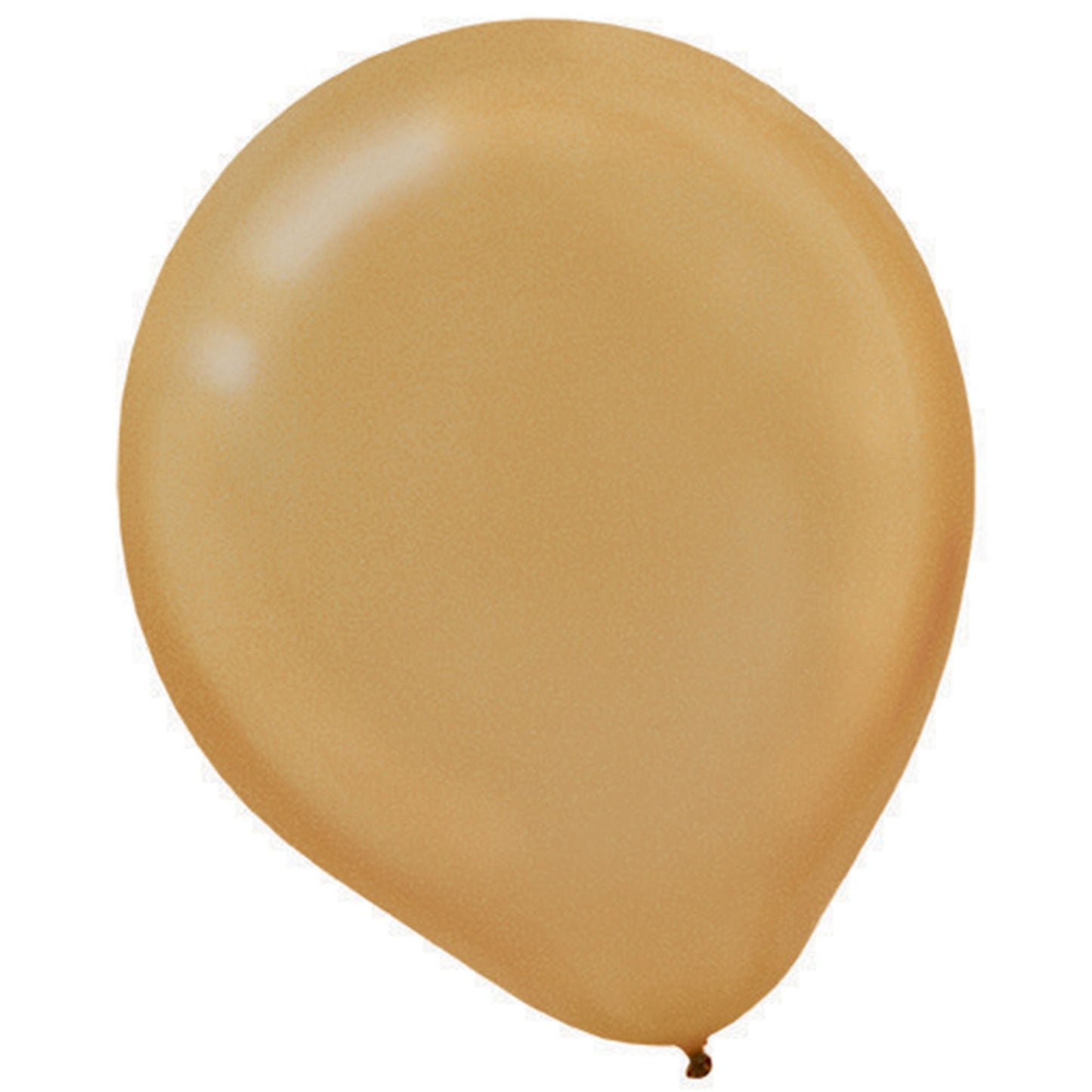Latex Balloons Pearl 30cm 15CT Gold