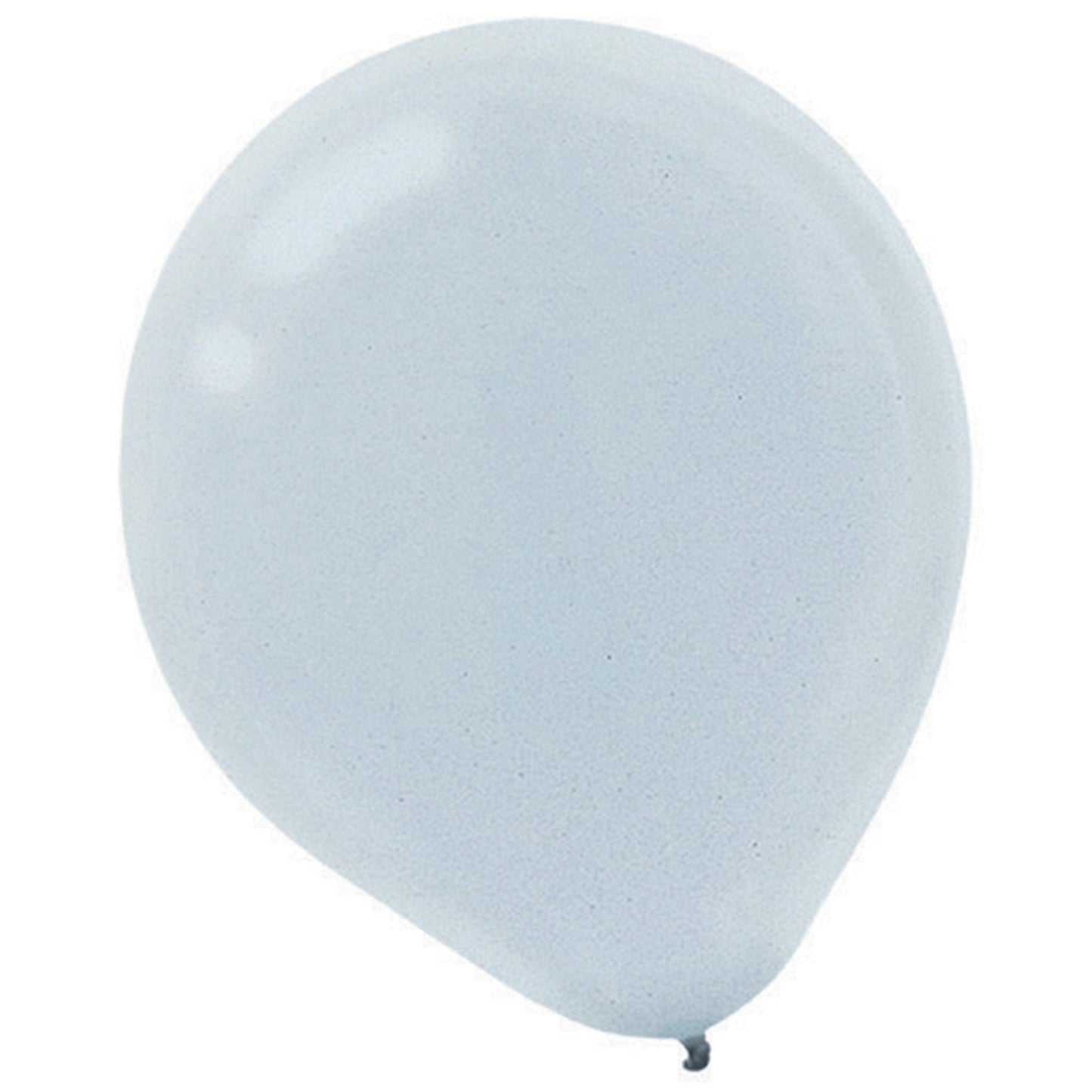Latex Balloons 12cm 50 Pack Silver