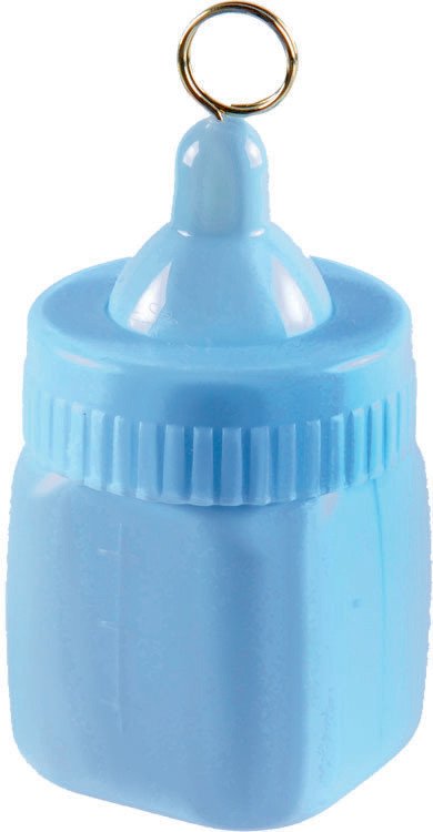 Baby Bottle Blue Balloon Weight