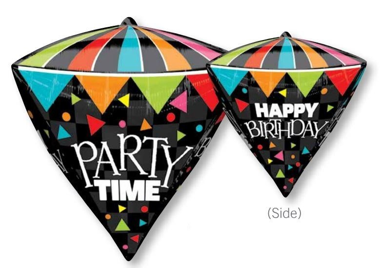 UltraShape Diamondz Happy Birthday Party Time
