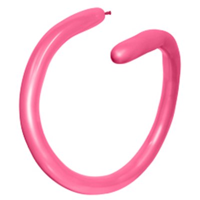 Sempertex 260T Fashion Fuchsia Modelling Latex Balloons 012, 100PK