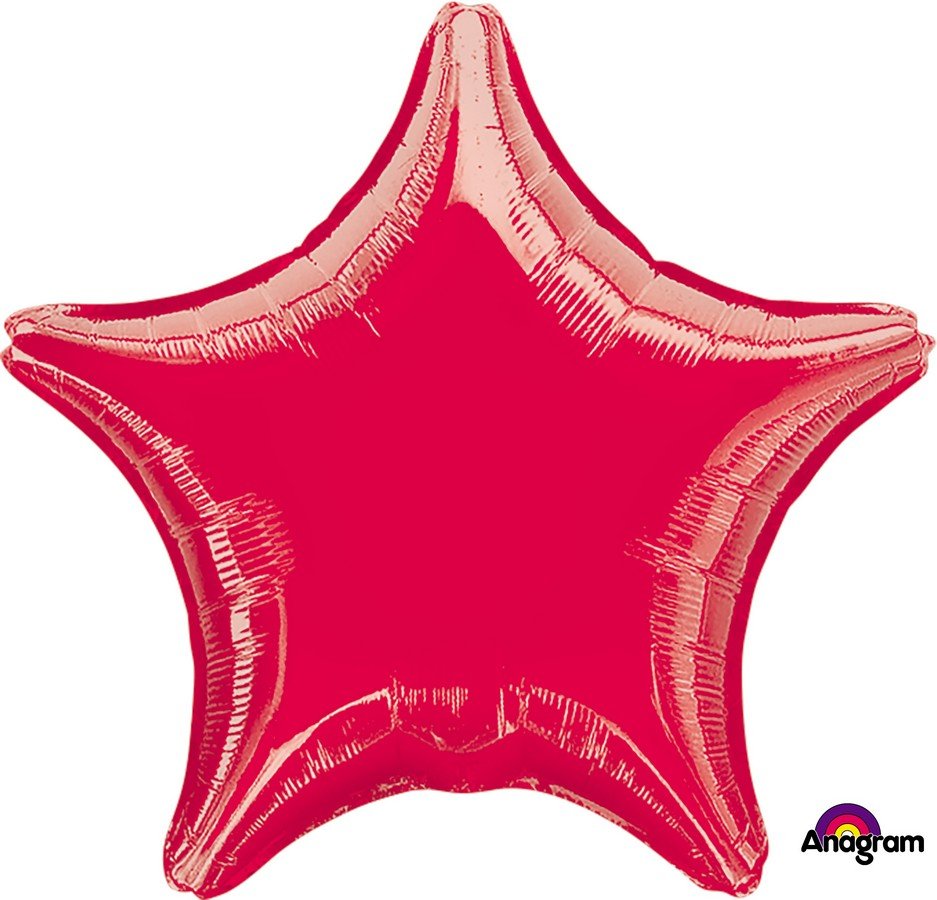 45cm Standard Star XL Metallic Red
