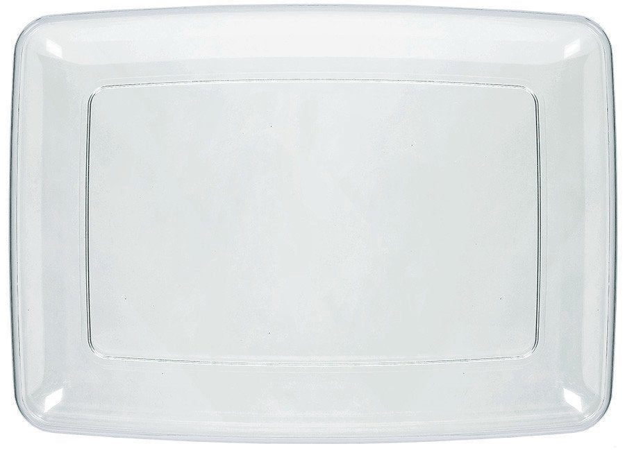 Small Serving Tray Clear