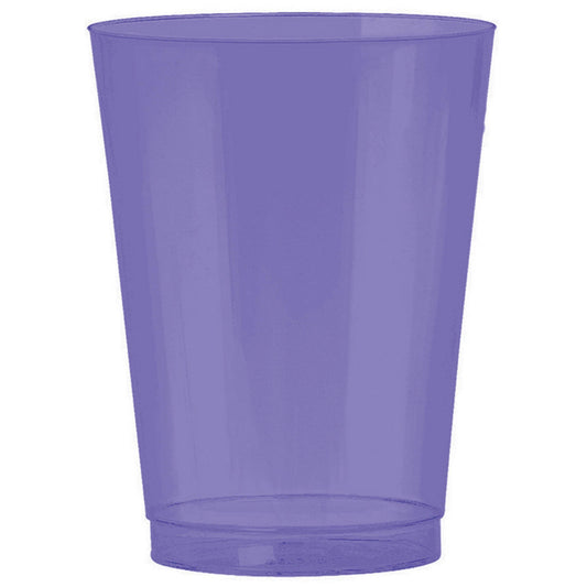 Big Party Pack 295ml Plastic Tumblers New Purple