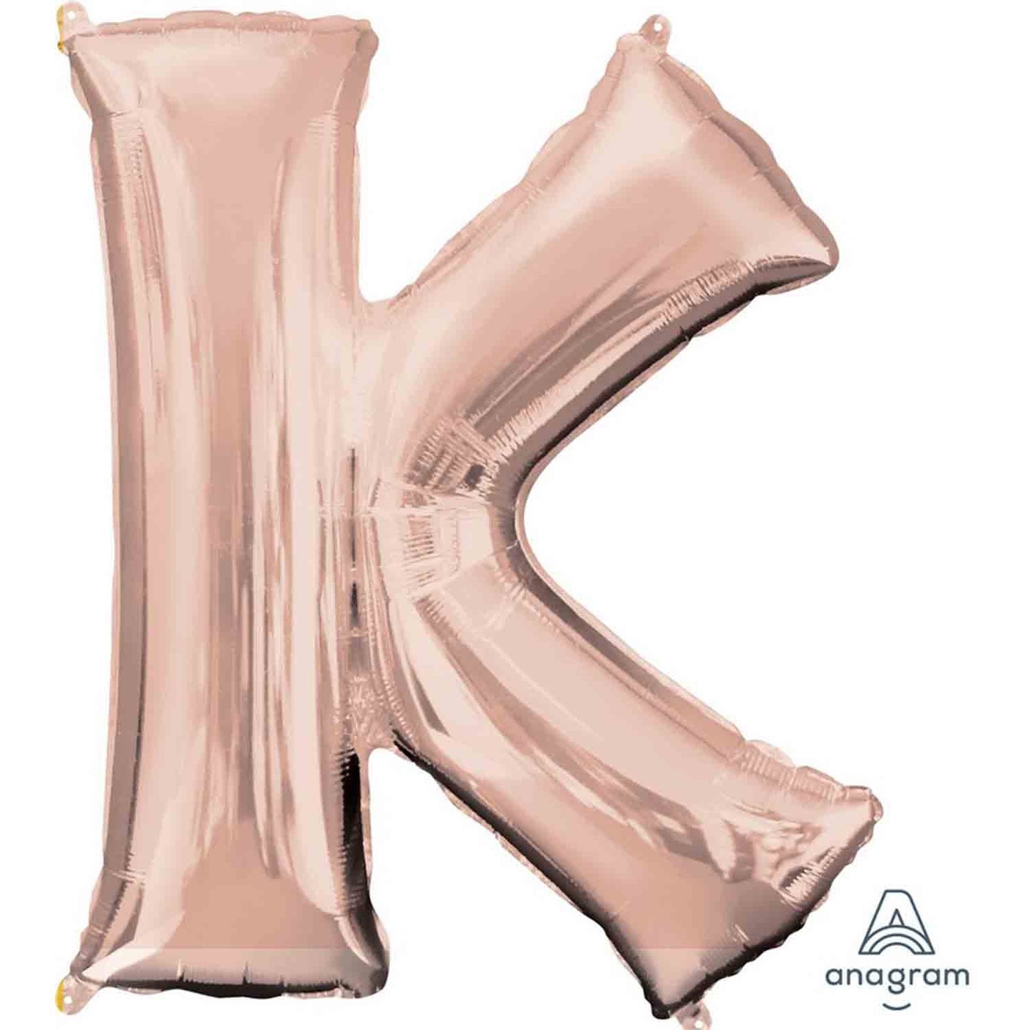 SuperShape Letter K Rose Gold