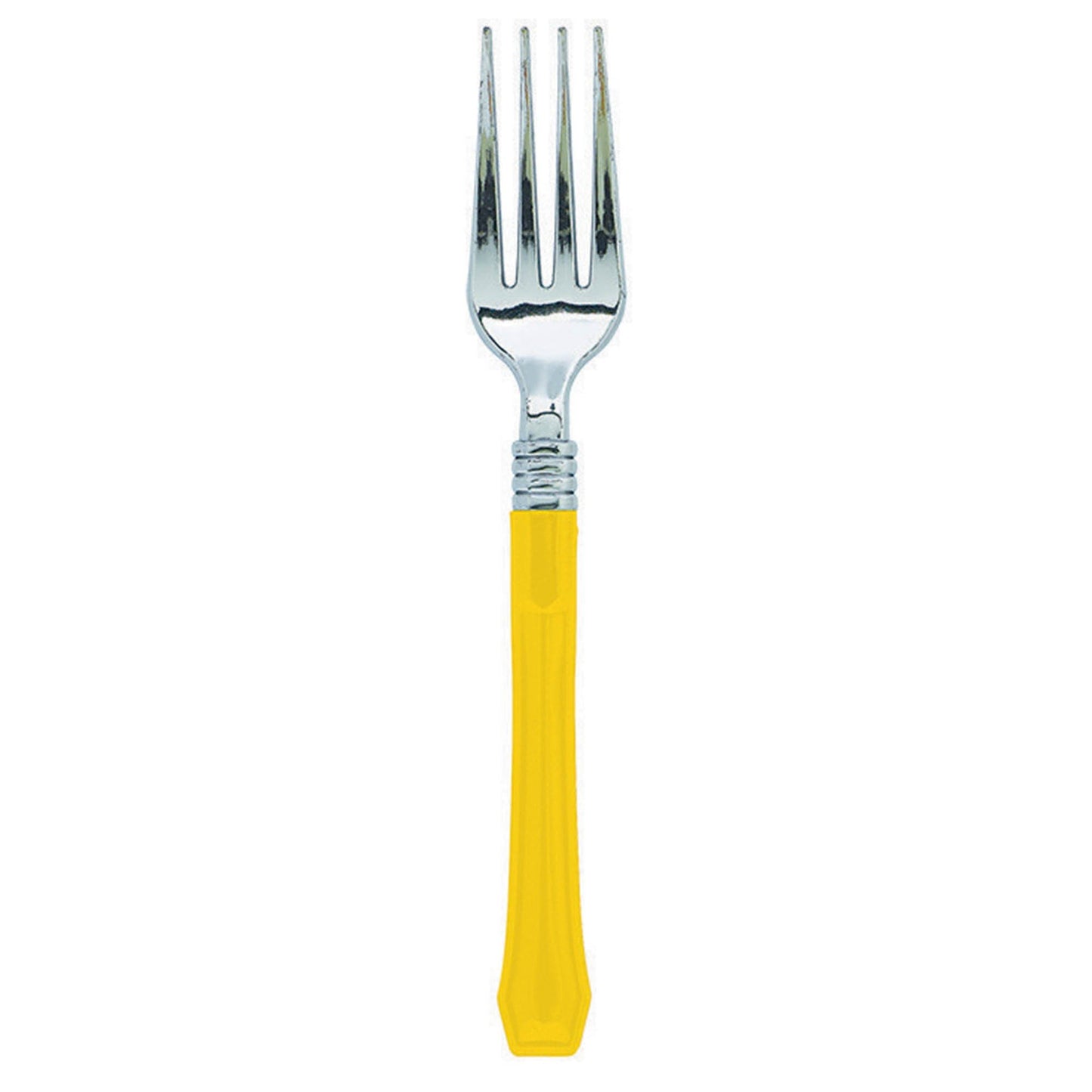 Premium Classic Choice 20 Pack Fork Yellow Sunshine