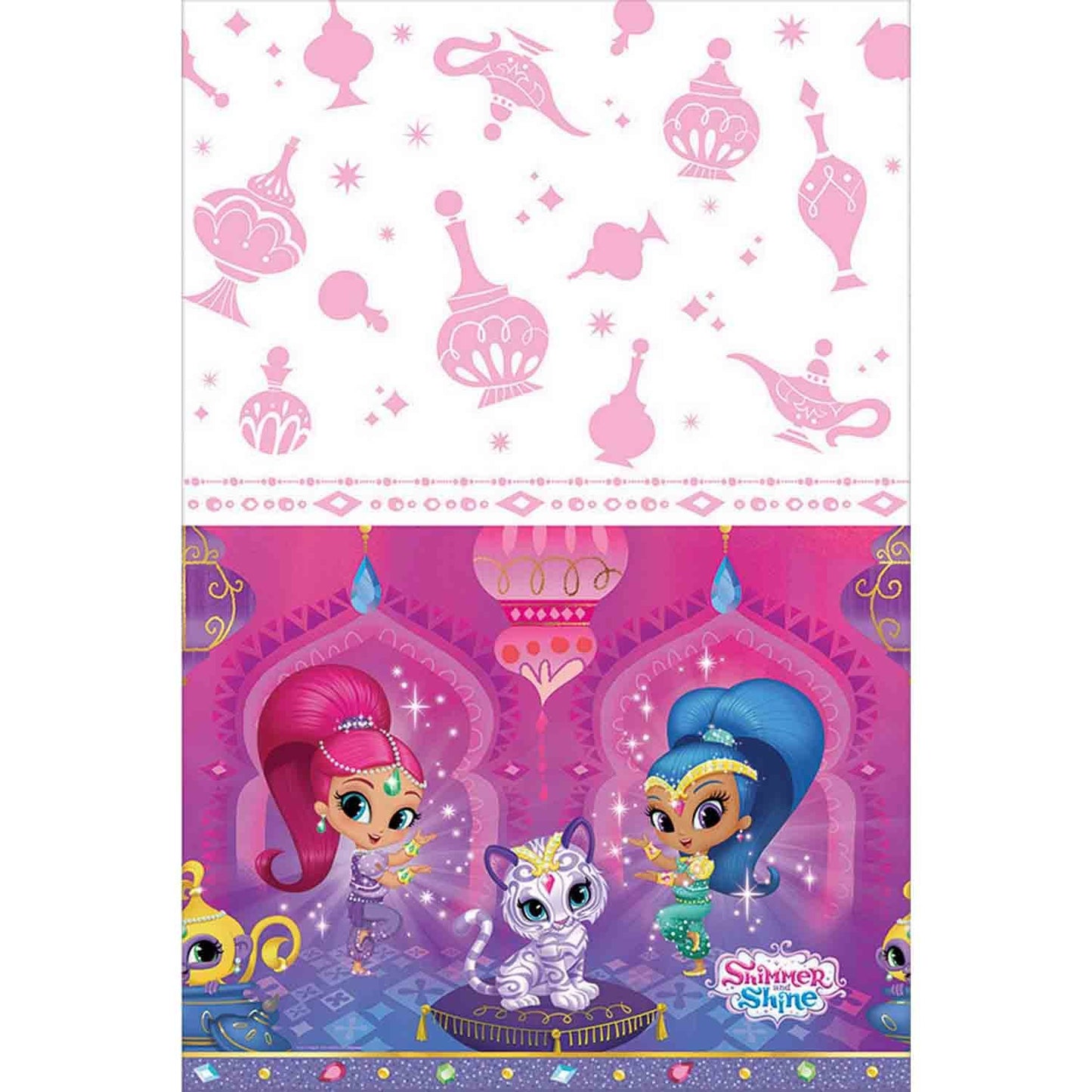 Shimmer and Shine Tablecover Plastic