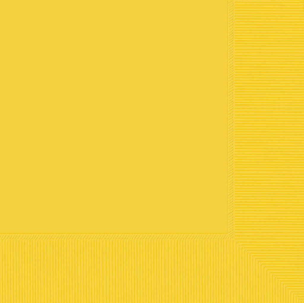 Lunch Napkins 20 Pack 2 PLY - Yellow Sunshine