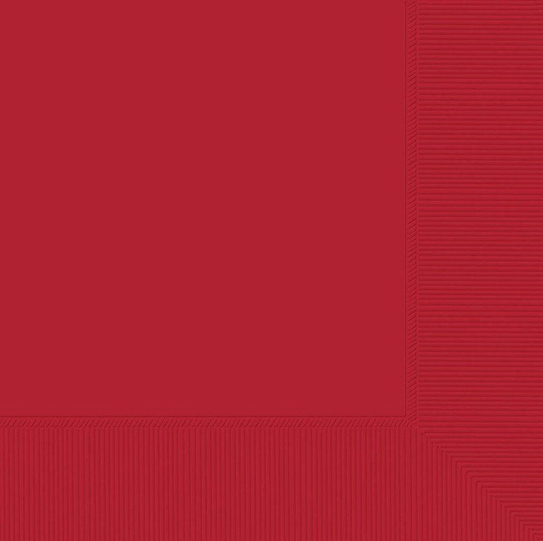 Lunch Napkins 20 Pack 2PLY-Apple Red