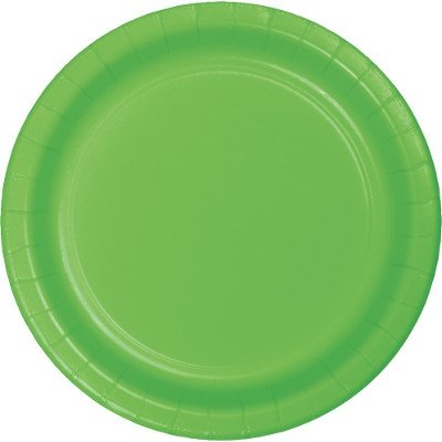 Fresh Lime Dinner Plates Paper 23cm