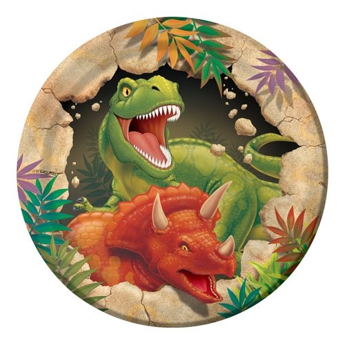 Dino Blast Lunch Plates Paper 18cm