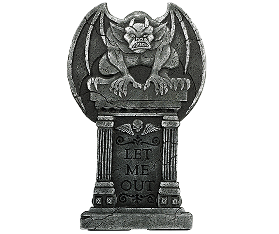 Gargoyle Styrofoam Tombstone Decoration