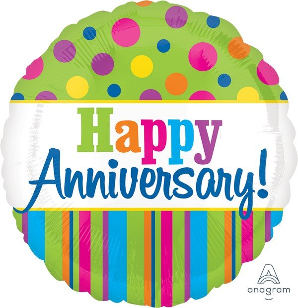 45cm Standard HX Bright Anniversary