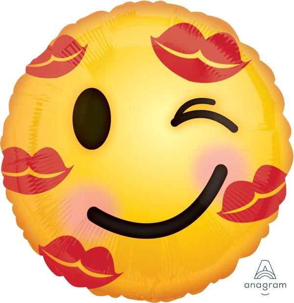 45cm Standard HX Kisses Emoticon