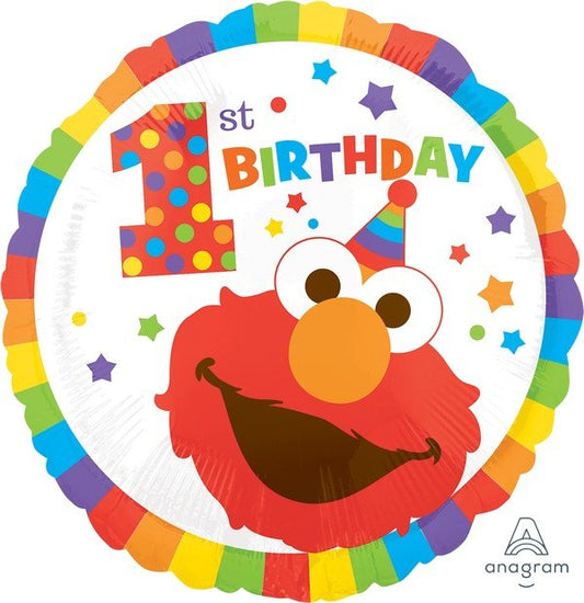 45cm Standard HX Sesame Street 1st Birthday