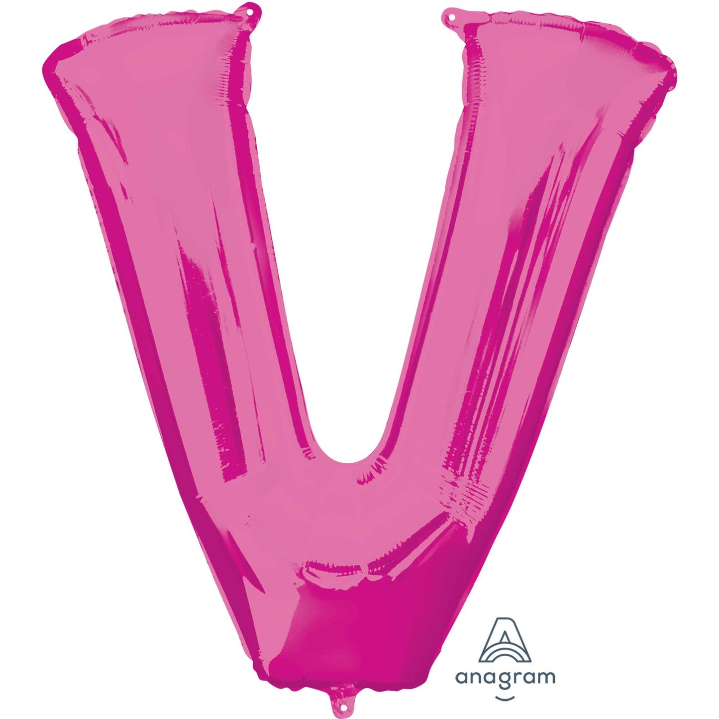 SuperShape Letter V Pink