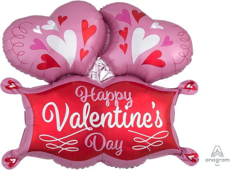 SuperShape Double Heart Marquee