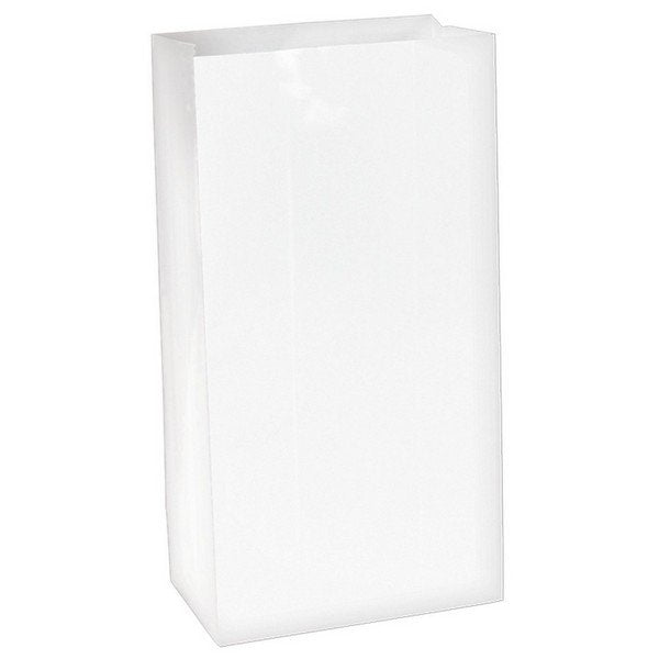 Mini Paper Treat Bags White