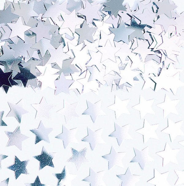 Confetti Mini Stars 7g - Silver