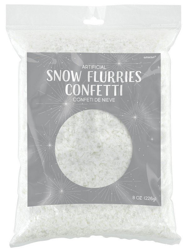 Snow Flurries Artificial Snow Plastic Confetti