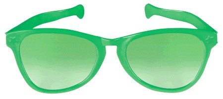 Jumbo Glasses - Green