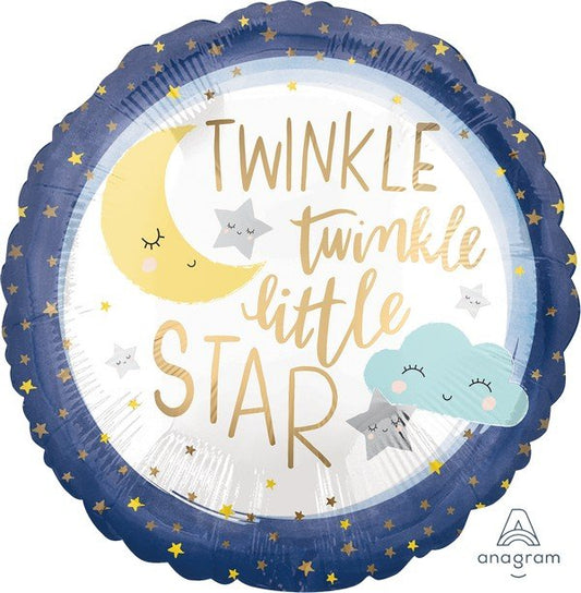 45cm Standard Satin XL Twinkle Twinkle Little Star
