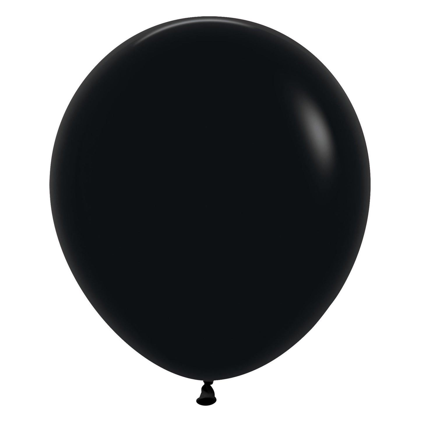 Sempertex 45cm Fashion Black Latex Balloons 080, 6PK