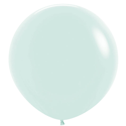 Sempertex 90cm Pastel Matte Green Latex Balloons 630, 2PK