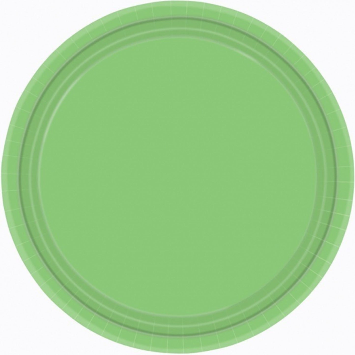 Paper Plates 26cm Round 20CT - Kiwi
