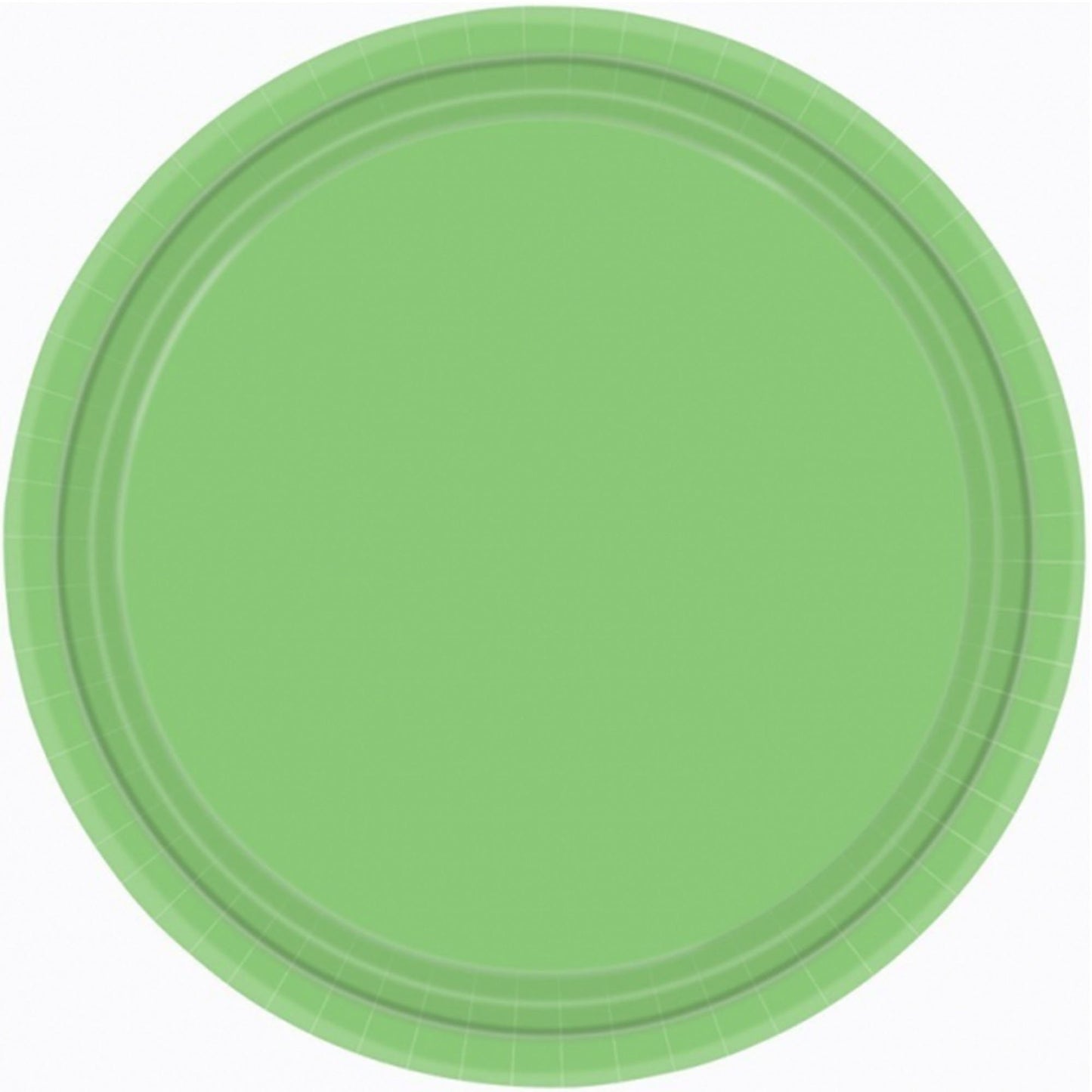 Paper Plates 23cm Round 20CT - Kiwi