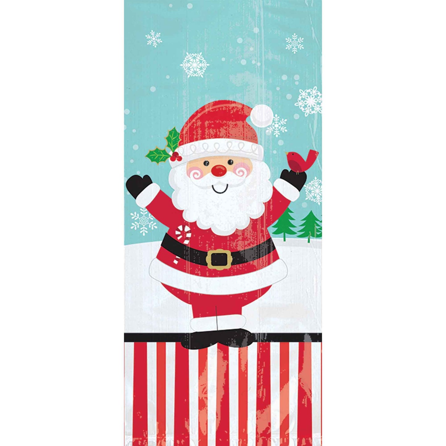 Jolly Santa Small Cello Loot Bags