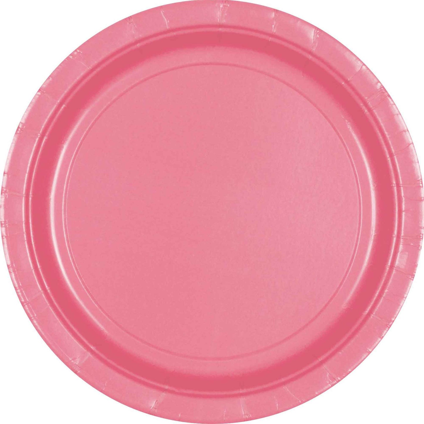 Paper Plates 23cm Round 20CT - New Pink