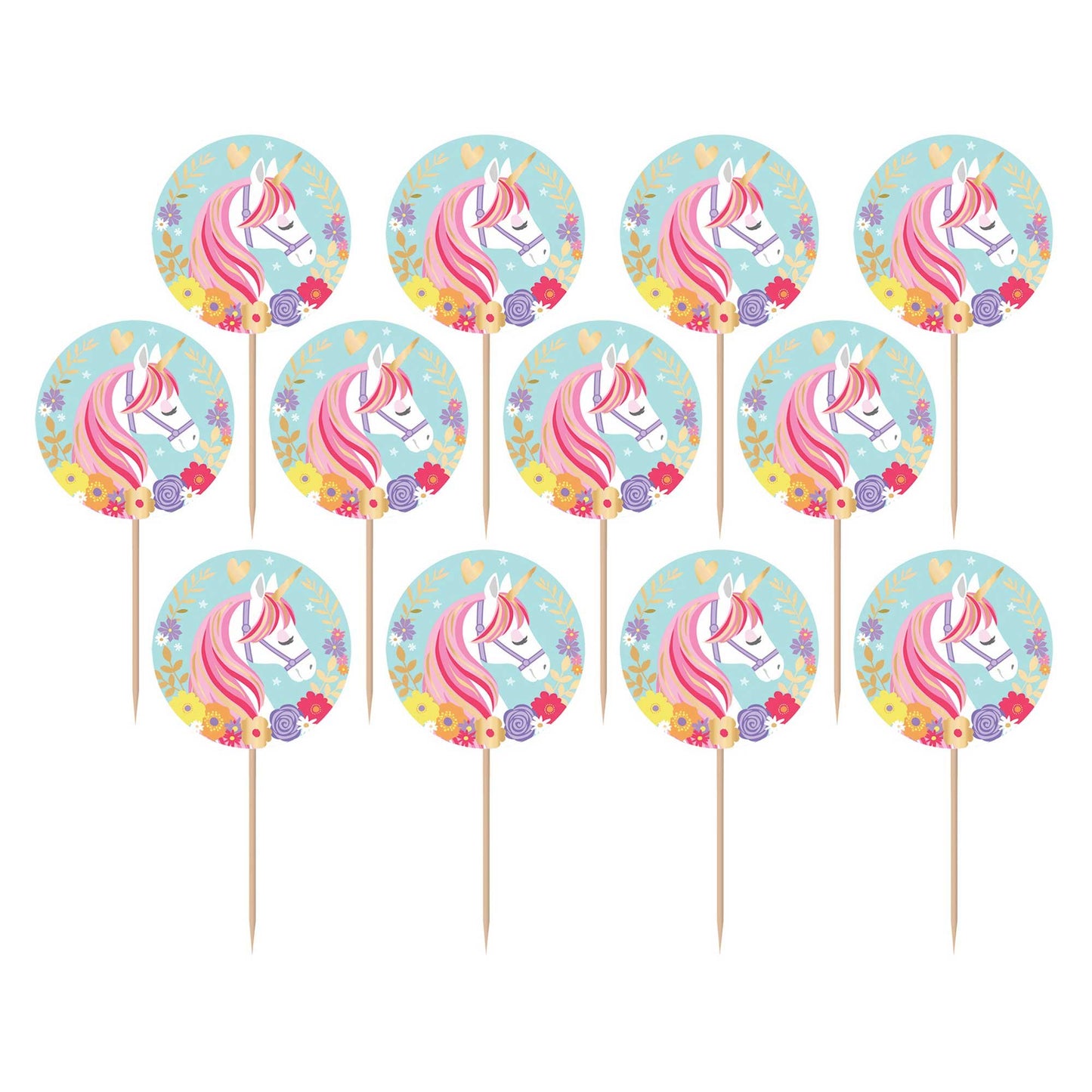 Magical Unicorn Foil Picks