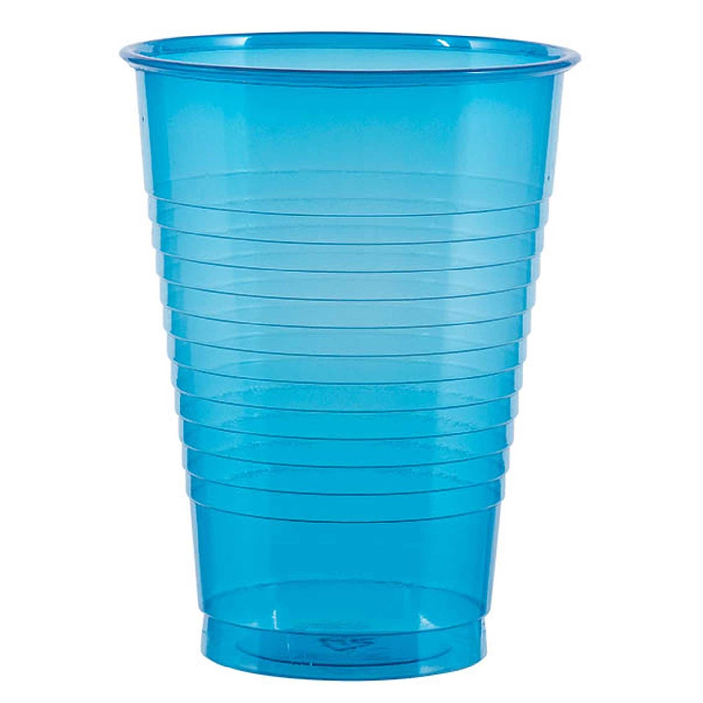 Neon Glasses Blue Plastic 16oz/473ml