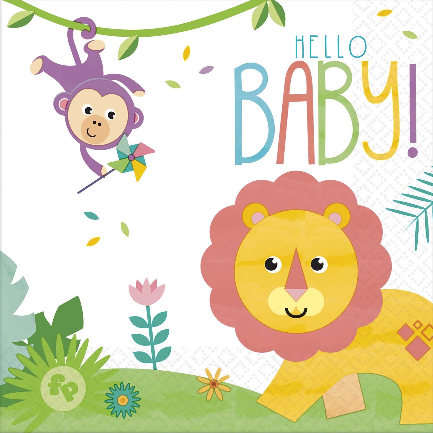 Fisher Price Hello Baby Lunch Napkins