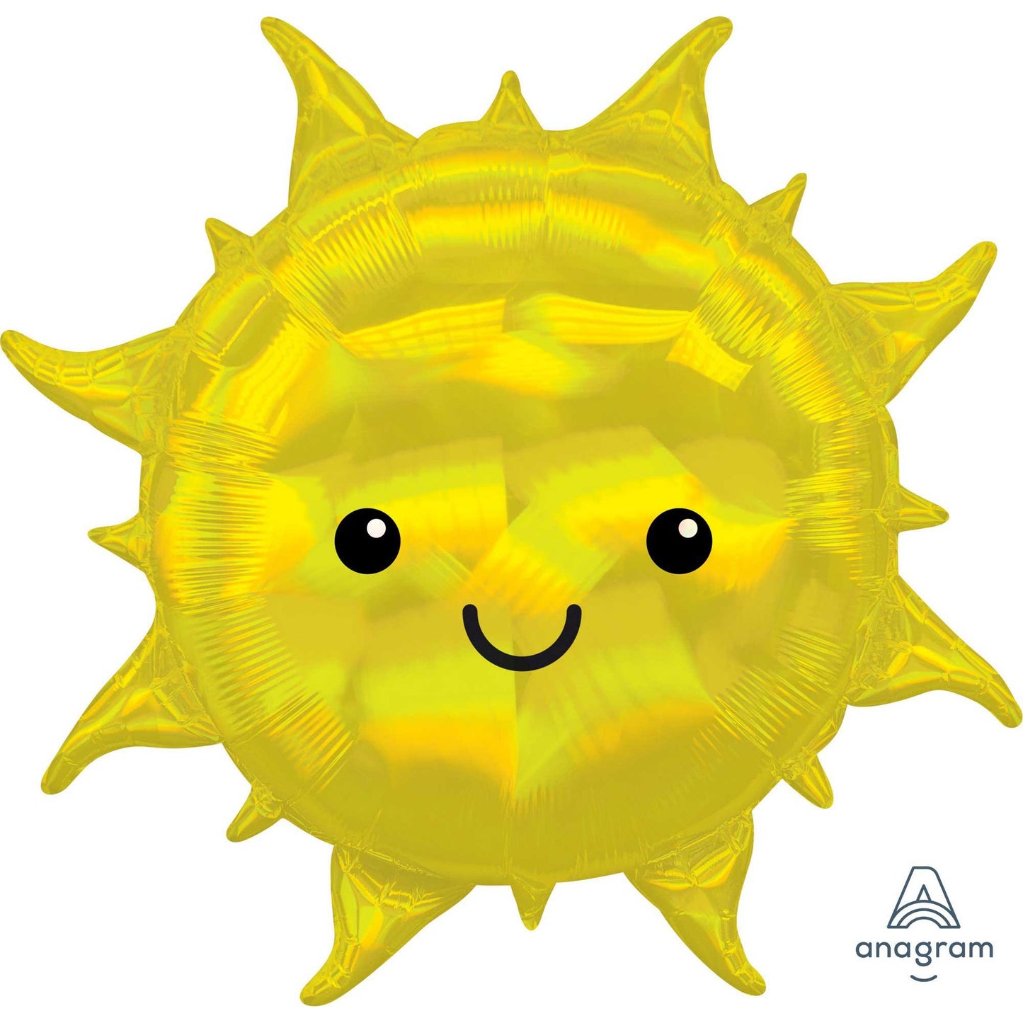 SuperShape Holographic Iridescent Sun